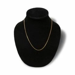 Promo ๐งจ Delphidouble 18 Karaat Verguld Goudkleurige Gourmet Lengtecollier, 40 Cm, Voor Dames En Heren Double โจ