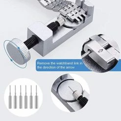 Beste recensies van 😉 Q-deals Professionele 151 Delige Horloge Reparatie Set - Ø Tot 55mm - Gereedschapsset - Toolkit Van RVS Incl. 108 Pinnen - Schroevendraaierset - Horlogebandje - Horloges Voor Mannen - Dames - Verjaardag Cadeau - Horloge Gereedschap - Horlogeband Inkorten 😀 -Sieraden-horloges Winkel 550x550 615