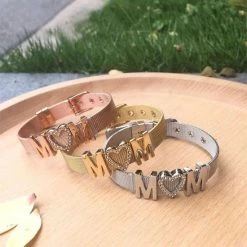 Flash-uitverkoop 🎉 Malinsi Mama Armband Dames Hart Verstelbaar - 3 Kleuren - Rose Goudkleurig - Armbandjes - Armbandje Verjaardag - Cadeau Voor Haar - Vrouw - Moederdag Cadeautje - Sinterklaas & Kerst 👏 -Sieraden-horloges Winkel 550x550 667