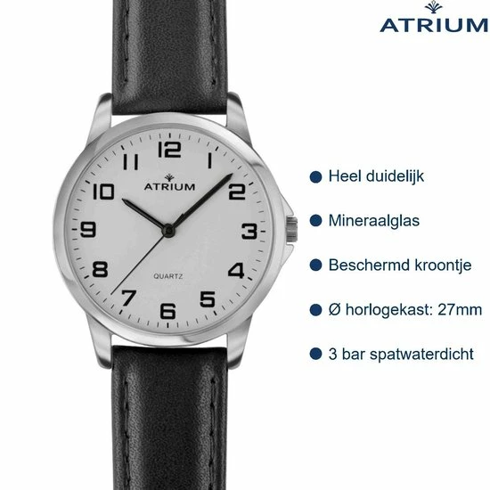 Groothandel π ATRIUM - A37-10 Dames Horloge - 27 Mm - Zilver π₯ 6 Groothandel π ATRIUM - A37-10 Dames Horloge - 27 Mm - Zilver π₯ - Afbeelding 4