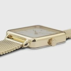 Gloednieuw ๐ Cluse La Tétragone Mesh White, Gold Colour ๐ 14 Gloednieuw ๐ Cluse La Tétragone Mesh White, Gold Colour ๐ -Sieraden-horloges Winkel 550x550 699