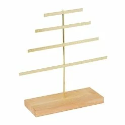 Korting ⭐ Oorbellen Display - Standaard - Houder - Earring - Houder - Goud- Yehwang ⭐