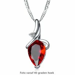 Uitgang π Victorious Dames Ketting – Zirkonia & Bergkristallen – Zilver/Rood – 45cm π 12 Uitgang π Victorious Dames Ketting – Zirkonia & Bergkristallen – Zilver/Rood – 45cm π -Sieraden-horloges Winkel 550x550 723