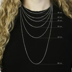 Groothandel 💯 Lucardi Zilveren Ketting En Hanger - Hart Met Zirkonia - 45 Cm ✔️ -Sieraden-horloges Winkel 550x550 780