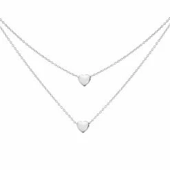 Kopen ⌛ Victorious Dames Ketting Zilver – Hart – 40 T/m 45 CM 🔔