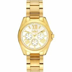 Beste Verkoop ⭐ IKKI NOVA NV11 Dameshorloge - RVS - 3ATM - Waterdicht - Goud/Zilver ❤️