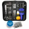 Beste Pirce ✔️ MMOBIEL 144-delige Precisie Reparatie Set / Toolkit Voor Horloge Reparatie 👏 -Sieraden-horloges Winkel 550x550 839