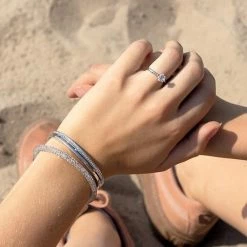 Beste Verkoop 🌟 Yolora Dames Mesh Armband - Kalpa Camaka Kristallen - Zilverkleurig - Vrouwen Armband Zilver - Sieraden - Luxe Giftbox - Geschenkdoos - Cadeau Doos - Exclusieve Geschenkverpakking - Mooie Cadeauverpakking 🔥 -Sieraden-horloges Winkel 550x550 874