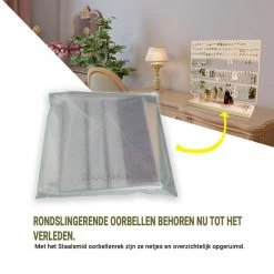 Coupon ❤️ Staalsmid® - Oorbellenrekje Wit – 144 Gaatjes – Oorbellenhouder – Oorbellen Display – Oorbellen Opbergen – Oorbellenstandaard – Oorbellenrek – Oorbellen Rekje 👍 -Sieraden-horloges Winkel 550x550 913