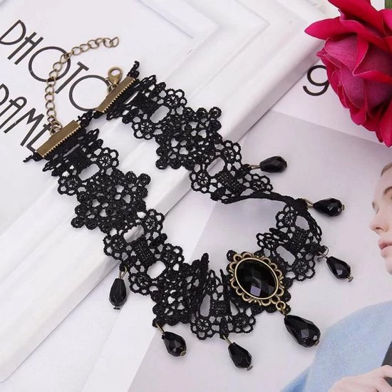 Beste recensies van 🧨 Ardran & Tookar Gothic Choker Zwarte Robijn - Festival Punk Ketting - Druppel Zwart Gevlochten - 37 Cm - 1 Stuks 🤩 4 Beste recensies van 🧨 Ardran & Tookar Gothic Choker Zwarte Robijn - Festival Punk Ketting - Druppel Zwart Gevlochten - 37 Cm - 1 Stuks 🤩 - Afbeelding 2