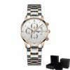 Goedkoopste 😉 NIBOSI Horloges Voor Vrouwen – Quartz - Ø 36 Mm – Zilver/Rosé/Wit - Waterdicht Tot 3 BAR - Chronograaf - Geschenkset 🧨 -Sieraden-horloges Winkel 550x550 941