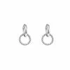 Goedkoop 🛒 Go Dutch Label Oorhangers Circle Zilver E2786-1 ⌛ -Sieraden-horloges Winkel 550x550 969