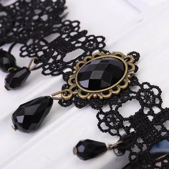 Beste recensies van 🧨 Ardran & Tookar Gothic Choker Zwarte Robijn - Festival Punk Ketting - Druppel Zwart Gevlochten - 37 Cm - 1 Stuks 🤩 5 Beste recensies van 🧨 Ardran & Tookar Gothic Choker Zwarte Robijn - Festival Punk Ketting - Druppel Zwart Gevlochten - 37 Cm - 1 Stuks 🤩 - Afbeelding 3