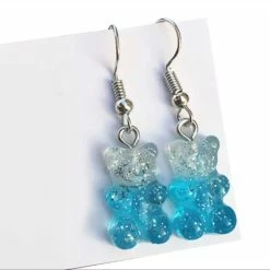 Flash-uitverkoop 💯 Akyol - Gummy Beer - Gummy Bear - Gummy Beer Oorbellen - Oorbellen Beer - Oorhangers Beer - Meisjes Oorbel - Cadeau Oorbel Voor Meisje - Gummy Beertjes - Glitter Oorbel - Leuke Oorbelletjes Meisje - Gummy Beer Oorhangers 🔥