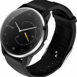Beste deal ✔️ WITHINGS Move ECG - Hybride Smartwatch - 38 Mm - Zwart/Geel 🎁 -Sieraden-horloges Winkel 550x566 1