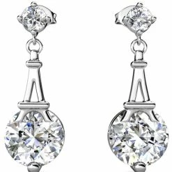 Beste recensies van 🔥 Yolora Dames Oorbellen Met Kalpa Camaka Kristallen - Zilverkleurig - 18K Witgoud Verguld - Vrouwen Oorhangers Zilver - Sieraden - Luxe Giftbox - Geschenkdoos - Cadeau Doos - Exclusieve Geschenkverpakking - Mooie Cadeauverpakking 👍