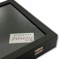 Coupon ⌛ Ilenne Ilènne - Ringendoos - Zwart -35x24x4,5 Cm - Met Deksel ✔️ -Sieraden-horloges Winkel 550x577