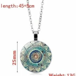 Kopen 🤩 Chanerie | Cadeau | Moederdag | Sieradenset | Ketting | Oorbellen | Armband | Set | Boeddhisme | Mandala | Cadeau Voor Haar 🔥 -Sieraden-horloges Winkel 550x593