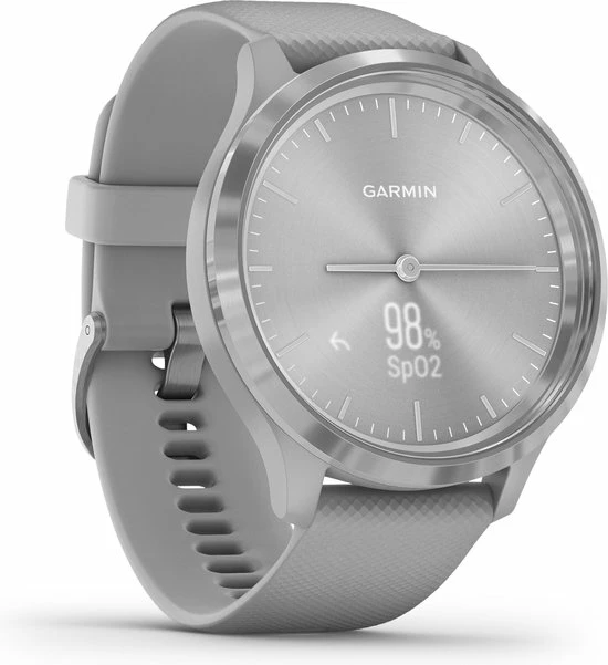 Flash-uitverkoop ⌛ Garmin Vivomove 3 Hybrid Smartwatch - Echte Wijzers - Verborgen Touchscreen - Connected GPS - Silver/Grey ⭐ 9 Flash-uitverkoop ⌛ Garmin Vivomove 3 Hybrid Smartwatch - Echte Wijzers - Verborgen Touchscreen - Connected GPS - Silver/Grey ⭐ - Afbeelding 7
