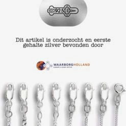 Groothandel 🧨 YO&NO - Ketting - Zilver - Venetiaans - 1.1mm - 45cm - Sieraden Vrouw - Heren - Gerhodineerd - Zilver 925 🔥 -Sieraden-horloges Winkel 550x603 2