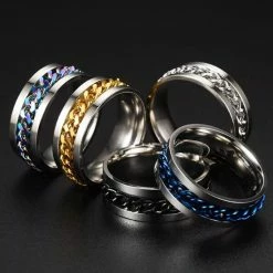 Uitgang 🎉 Ocean Of Motion - Anxiety Ring - Stress Ring - Fidget Ring - Spinner Ring - Fidget Toys - Ring - Ringen - Fles Opener - Bier Opener - Titanium - Ketting - Multicolor - Ringmaat 60/19.00 Mm - Dames - Heren 🥰 28 Uitgang 🎉 Ocean Of Motion - Anxiety Ring - Stress Ring - Fidget Ring - Spinner Ring - Fidget Toys - Ring - Ringen - Fles Opener - Bier Opener - Titanium - Ketting - Multicolor - Ringmaat 60/19.00 Mm - Dames - Heren 🥰 -Sieraden-horloges Winkel 550x608 2