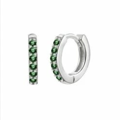 Kopen 👏 Liefs Jade Oorbellen Dames | Oorringen Dames | Groene Zirkonia Oorbellen| 925 Zilver Oorbellen | Cadeau Voor Vrouw | Schoencadeautje Sinterklaas | Black Friday 2022 | Kerst | Kerstcadeau Voor Vrouwen 🌟