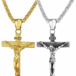 Kopen 🧨 Cabantis Kruis Ketting (Rozenkrans) - Ketting Dames - Ketting Heren - Cadeau Voor Vrouw - Cadeau Voor Man - Sieraden - Rozenkrans Zilverkleurig ⭐ -Sieraden-horloges Winkel 550x625 17