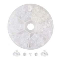 Uitgang ๐งจ A-zone Oorbellen Rubbertjes, Oorbel Achterkantjes Zowel Voor Oorhaakjes Als Ook Voor Oorstekers, Oorbel Stoppertjes ๐