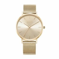 Aanbiedingen 🤩 BURKER ⌚ Watches BURKER Ruby - Rond Dames Polshorloge - Goud - 38 Mm 🔥