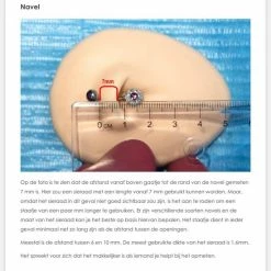 Goedkoop 👍 Piercings Works Navel Piercing Enige Echte Met Helderwit Swarovski (1.6x10mm) 💯 -Sieraden-horloges Winkel 550x629