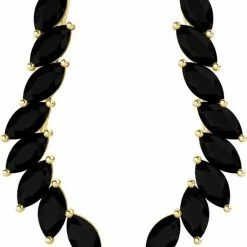 Aanbiedingen 🛒 Yolora Dames Oorbellen - Kalpa Camaka Kristallen - Goudkleurig - Zwart Kristal - 18K Geelgoud Verguld - Vrouwen Oorhangers Goud - Sieraden - Luxe Giftbox - Geschenkdoos - Cadeau Doos - Exclusieve Geschenkverpakking - Mooie Cadeauverpakking ✔️ -Sieraden-horloges Winkel 550x644