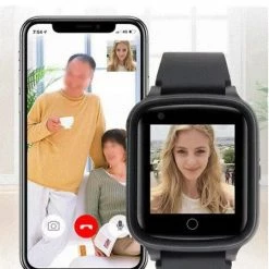Begroting 👏 WatchToCare WTC 45S - Smartwatch - GPS Horloge - Alarmknop Ouderen - Senioren Alarm - Ouderenzorg - Valdetectie - Alzheimer - Dementie Patiënten - Alarmknop - Videobellen - Noodknop - KPN Sim Met €10 Tegoed, Geen Abonnement - Horlogeband Bruin Leer ⌛ -Sieraden-horloges Winkel 550x655 2