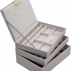 Promo 🌟 STACKERS Sieradendoos TAUPE ⭐ -Sieraden-horloges Winkel 550x661
