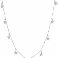 Flash-uitverkoop ⭐ Jumalu Ketting Choker 7 Sterren - Zilverkleurig 💯