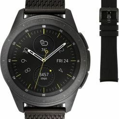 Kopen 🌟 Samsung Galaxy ⌚ Watch - Smartwatch - Special Edition - 42 Mm - Midnight Black 🌟 -Sieraden-horloges Winkel 550x711