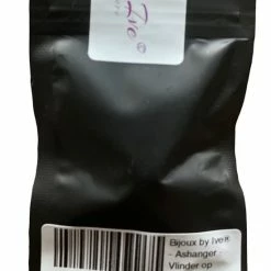 Beste deal ✔️ Bijoux By Ive - Ashanger - Assieraad Met Ketting - Collier - Blauw Hart Met Zilverkleurige Vlinder En Transparante Steentjes 👏 -Sieraden-horloges Winkel 550x721