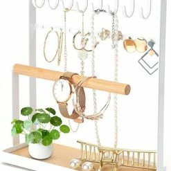 Coupon 🛒 Merkloos Sieradenstandaard - Sieradenrek - - Houder Voor HorlogesArmbandenKettingen - Sieraden Organizer - Jewellery Stand 😉