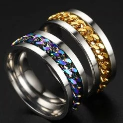 Uitgang 🎉 Ocean Of Motion - Anxiety Ring - Stress Ring - Fidget Ring - Spinner Ring - Fidget Toys - Ring - Ringen - Fles Opener - Bier Opener - Titanium - Ketting - Multicolor - Ringmaat 60/19.00 Mm - Dames - Heren 🥰 25 Uitgang 🎉 Ocean Of Motion - Anxiety Ring - Stress Ring - Fidget Ring - Spinner Ring - Fidget Toys - Ring - Ringen - Fles Opener - Bier Opener - Titanium - Ketting - Multicolor - Ringmaat 60/19.00 Mm - Dames - Heren 🥰 -Sieraden-horloges Winkel 550x733 24