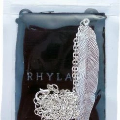 Hete verkoop 😉 Rhylane Lange Ketting - Veer - 60cm - Zilverkleurig 💯 -Sieraden-horloges Winkel 550x752