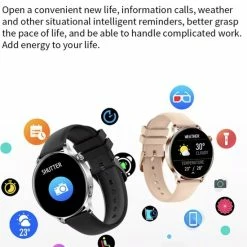 Korting 🔔 Smartwatch Rankos AK37 - Sporthorloge Goud Staal Schakel Bandje - Fitness - Stappenteller - Hartslag - Slaapmonitor - Bluetooth Bellen-Bel/message Herinnering - Camera Bediening-IP67 Waterbestendig - Met APP-Weer Informatie -Stopwatch - Muziek ✨ 27 Korting 🔔 Smartwatch Rankos AK37 - Sporthorloge Goud Staal Schakel Bandje - Fitness - Stappenteller - Hartslag - Slaapmonitor - Bluetooth Bellen-Bel/message Herinnering - Camera Bediening-IP67 Waterbestendig - Met APP-Weer Informatie -Stopwatch - Muziek ✨ -Sieraden-horloges Winkel 550x766
