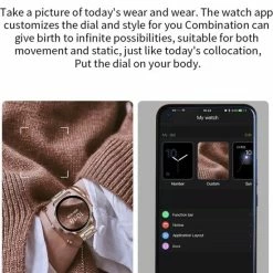 Korting 🔔 Smartwatch Rankos AK37 - Sporthorloge Goud Staal Schakel Bandje - Fitness - Stappenteller - Hartslag - Slaapmonitor - Bluetooth Bellen-Bel/message Herinnering - Camera Bediening-IP67 Waterbestendig - Met APP-Weer Informatie -Stopwatch - Muziek ✨ 28 Korting 🔔 Smartwatch Rankos AK37 - Sporthorloge Goud Staal Schakel Bandje - Fitness - Stappenteller - Hartslag - Slaapmonitor - Bluetooth Bellen-Bel/message Herinnering - Camera Bediening-IP67 Waterbestendig - Met APP-Weer Informatie -Stopwatch - Muziek ✨ -Sieraden-horloges Winkel 550x771