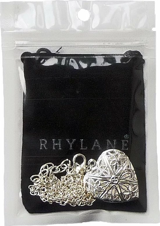 Beste deal 𧨠Ketting 48 Cm + 4 Cm Verstelbaar Met Hart Medaillon Hanger – Zilverkleurig – Rhylane π 5 Beste deal 𧨠Ketting 48 Cm + 4 Cm Verstelbaar Met Hart Medaillon Hanger – Zilverkleurig – Rhylane π - Afbeelding 3