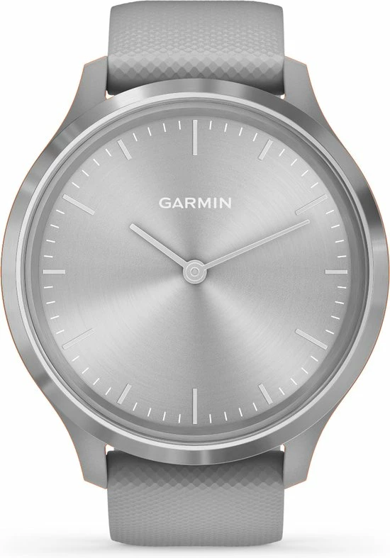 Flash-uitverkoop ⌛ Garmin Vivomove 3 Hybrid Smartwatch - Echte Wijzers - Verborgen Touchscreen - Connected GPS - Silver/Grey ⭐ 5 Flash-uitverkoop ⌛ Garmin Vivomove 3 Hybrid Smartwatch - Echte Wijzers - Verborgen Touchscreen - Connected GPS - Silver/Grey ⭐ - Afbeelding 3