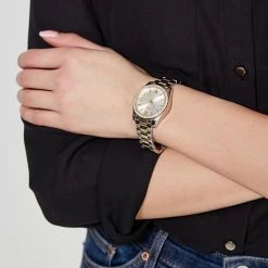 Promo 🔔 Fossil Scarlette Mini ES4319 Dameshorloge 32 Mm - Zilverkleurig 👍 -Sieraden-horloges Winkel 550x793