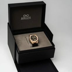 Top 10 🤩 Aruza Alioth - Herenhorloge - Rose Goud ❤️ -Sieraden-horloges Winkel 550x824 6