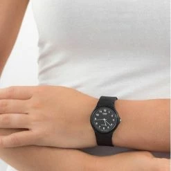 Beste deal 🥰 CASIO - MQ-24-1BLLGF - Casio Collection - Horloge - Vrouwen - Zwart - Kunststof Ã˜ 34 Mm 🥰 -Sieraden-horloges Winkel 550x825 1