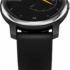Beste deal ✔️ WITHINGS Move ECG - Hybride Smartwatch - 38 Mm - Zwart/Geel 🎁 -Sieraden-horloges Winkel 550x828 1
